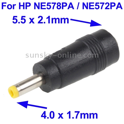 4,0 х 1,7 мм перехідник для HP NE578PA / NE572PA