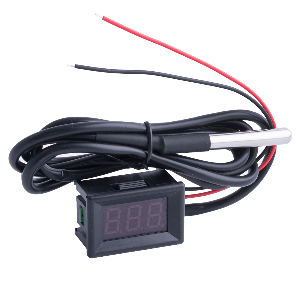 Цифровий термометр 0,56" - 50 - 125С на DS18B20 (3 симв. індикатор)