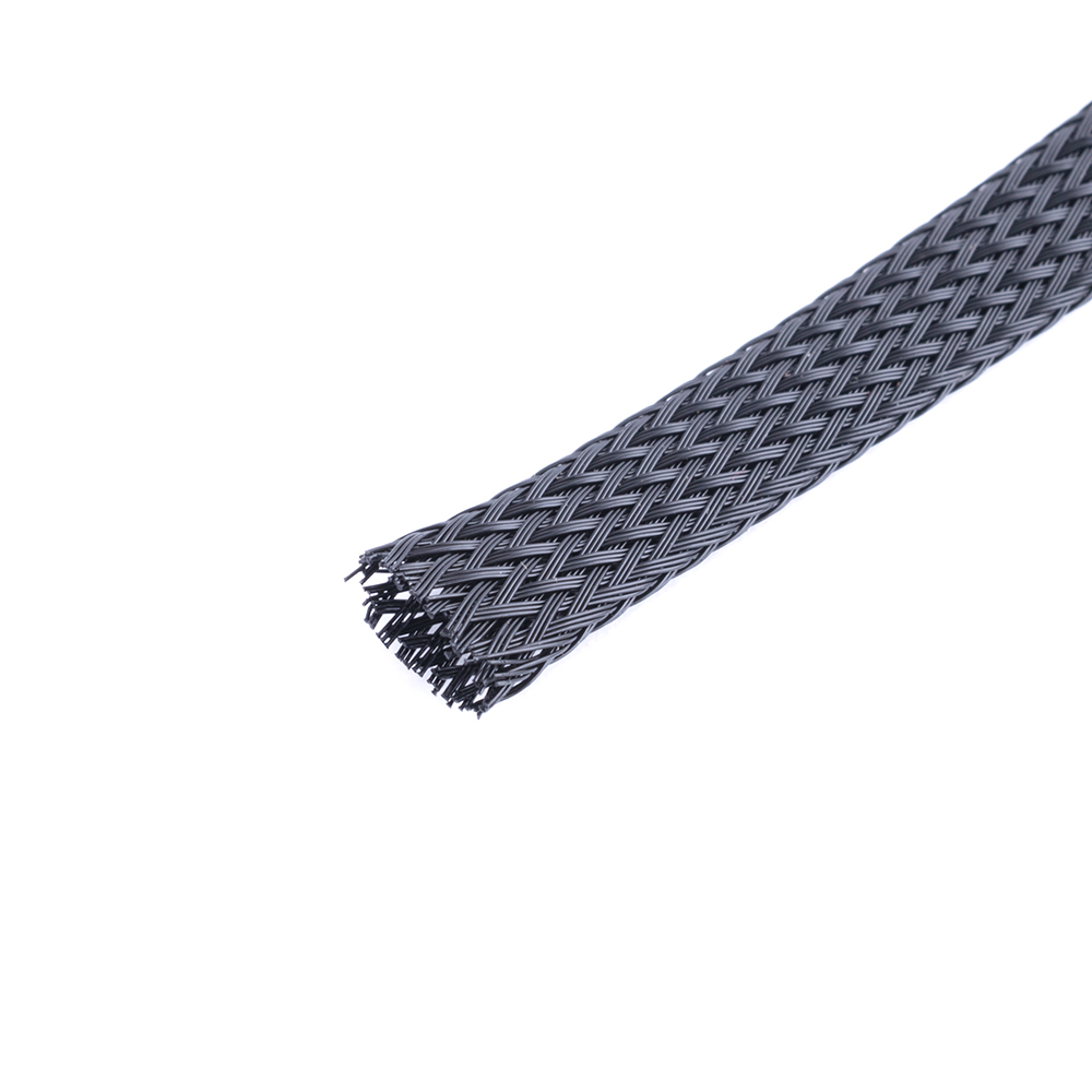ПЕТ рукав для кабелю, цілісний 10мм, чорний (SB-ES-325036-8)