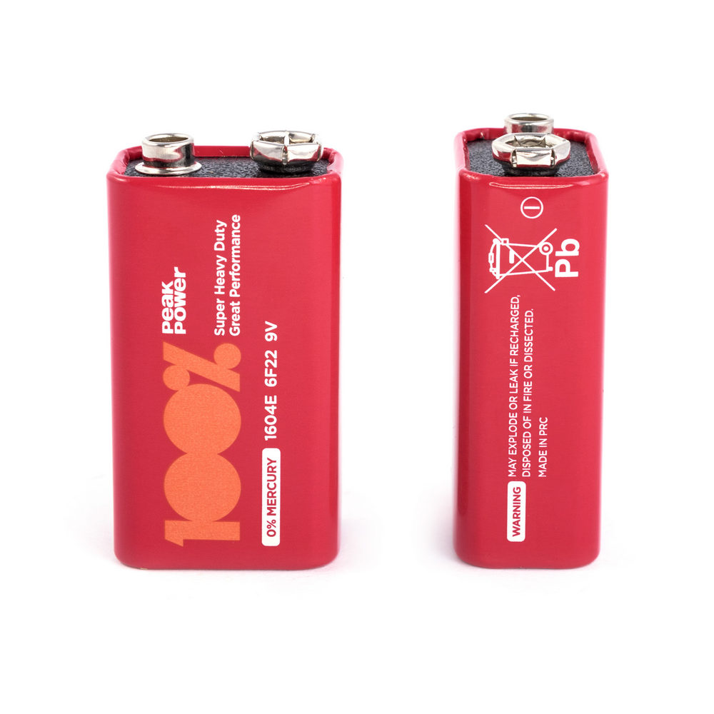 Батарейка "Крона" сольова 9V 1шт. GP Batteries PP1604E-2S1