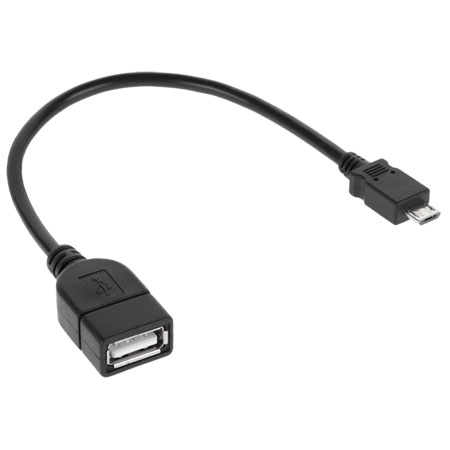 Кабель USB гнездо A - Штекер micro USB 20cm (KPO2907)