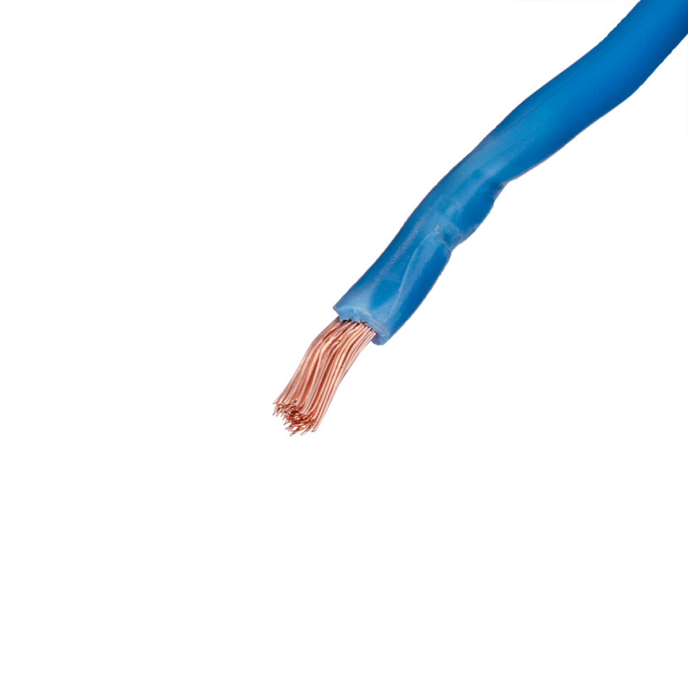 Провід багатожильний 2.5mm² (14AWG/77xD0.20мм, мідь, PVC), синій