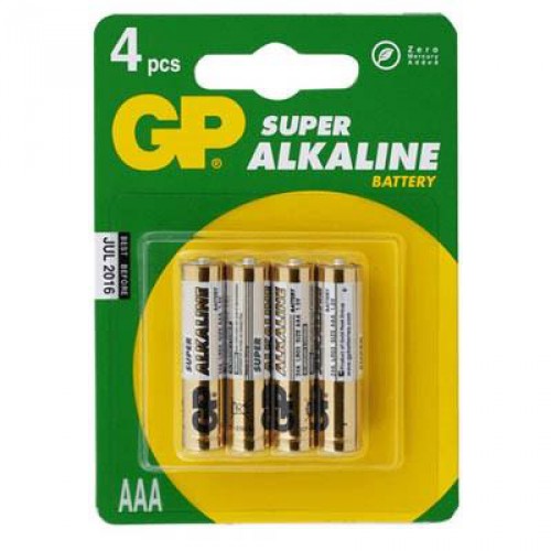 Батарейка AAA лужна 1,5V 1шт. GP Batteries GP24APCTG-2U4
