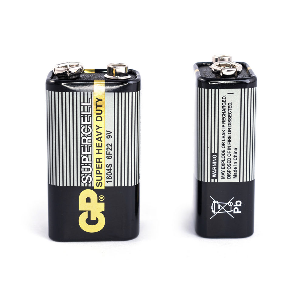 Батарейка "Крона" сольова 9V 1шт. GP Batteries 1604S, 6R61