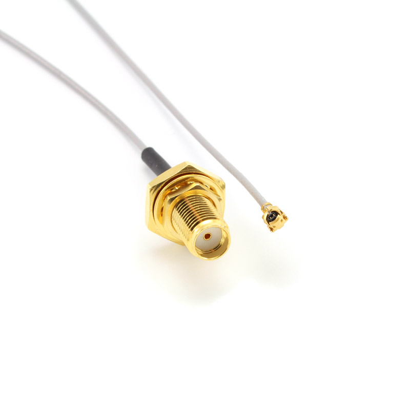 Перехідник Ufl-SMA (BY-Cable_adapter-SMA(F)-UFL 10 cm) (ВЧ-перехідник)