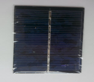 Солнечный модуль, 0,6 Вт  91х54х2,5 мм (поликристаллический)
