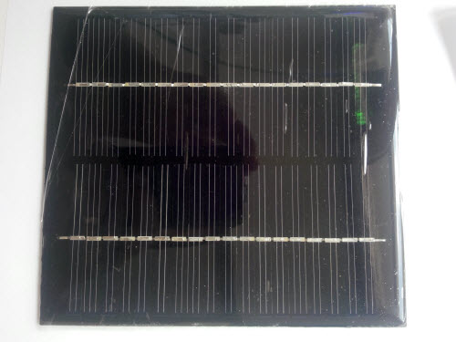 Солнечный модуль, 1,53 Вт    153х138х2,5 мм (монокристаллический)