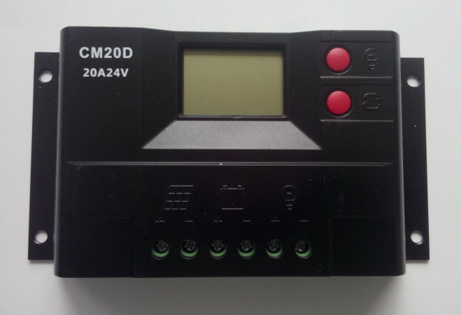 Контроллер 20А 12/24В (CM20D)