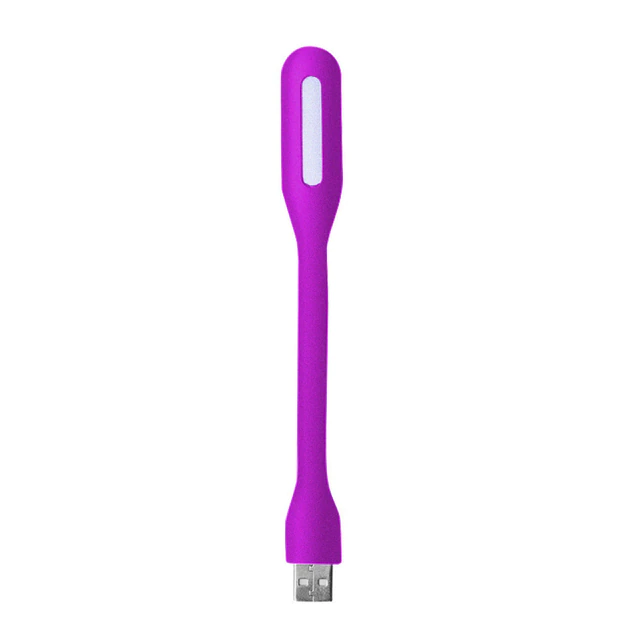 Ліхтарик гнучкий LED USB, 1.2W, 4500 К, фіолетовий