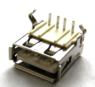 Гніздо USBA-1J (USB-A1D122F-0N4N, USBA-G)
