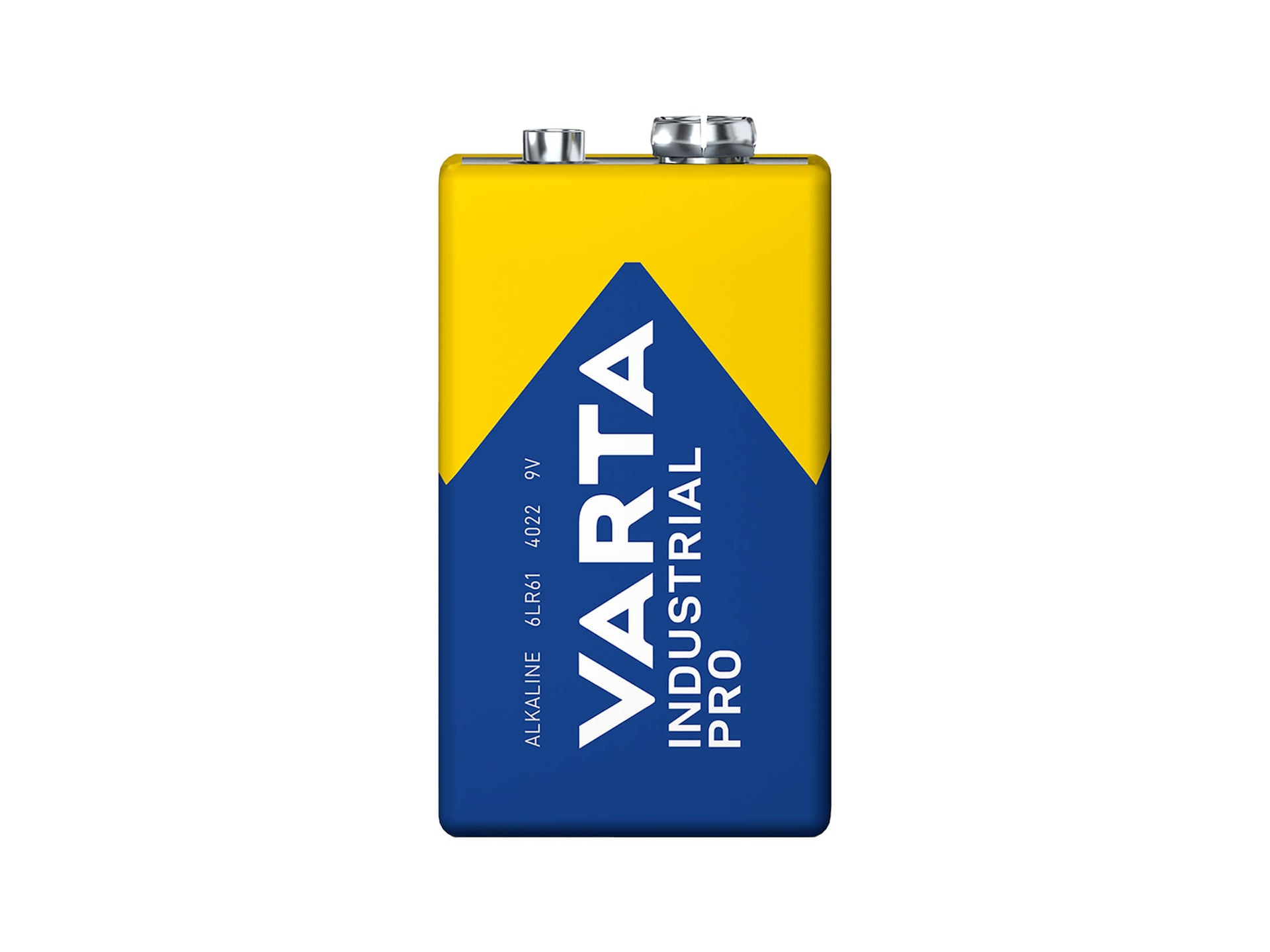 Батарейка "Крона" лужна 9V 1шт. VARTA 6LR61 Industrial Pro