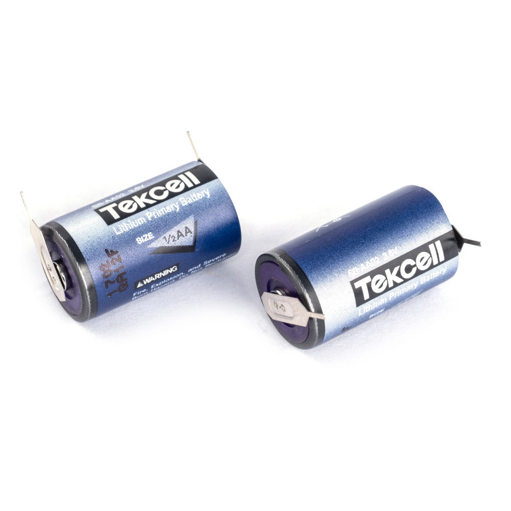 Батарейка 1/2AA літієва 3,6V 1шт. Tekcell BAT-ER14250PCB1X1 (SB-AA02 PCB 1X1)