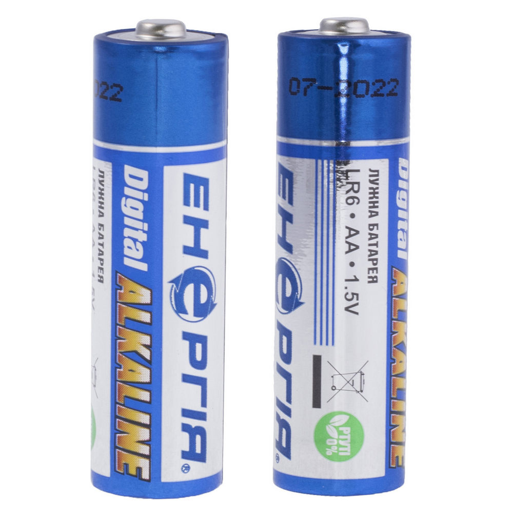 Батарейка AA лужна 1,5V 1шт. Енергія LR6 , АА