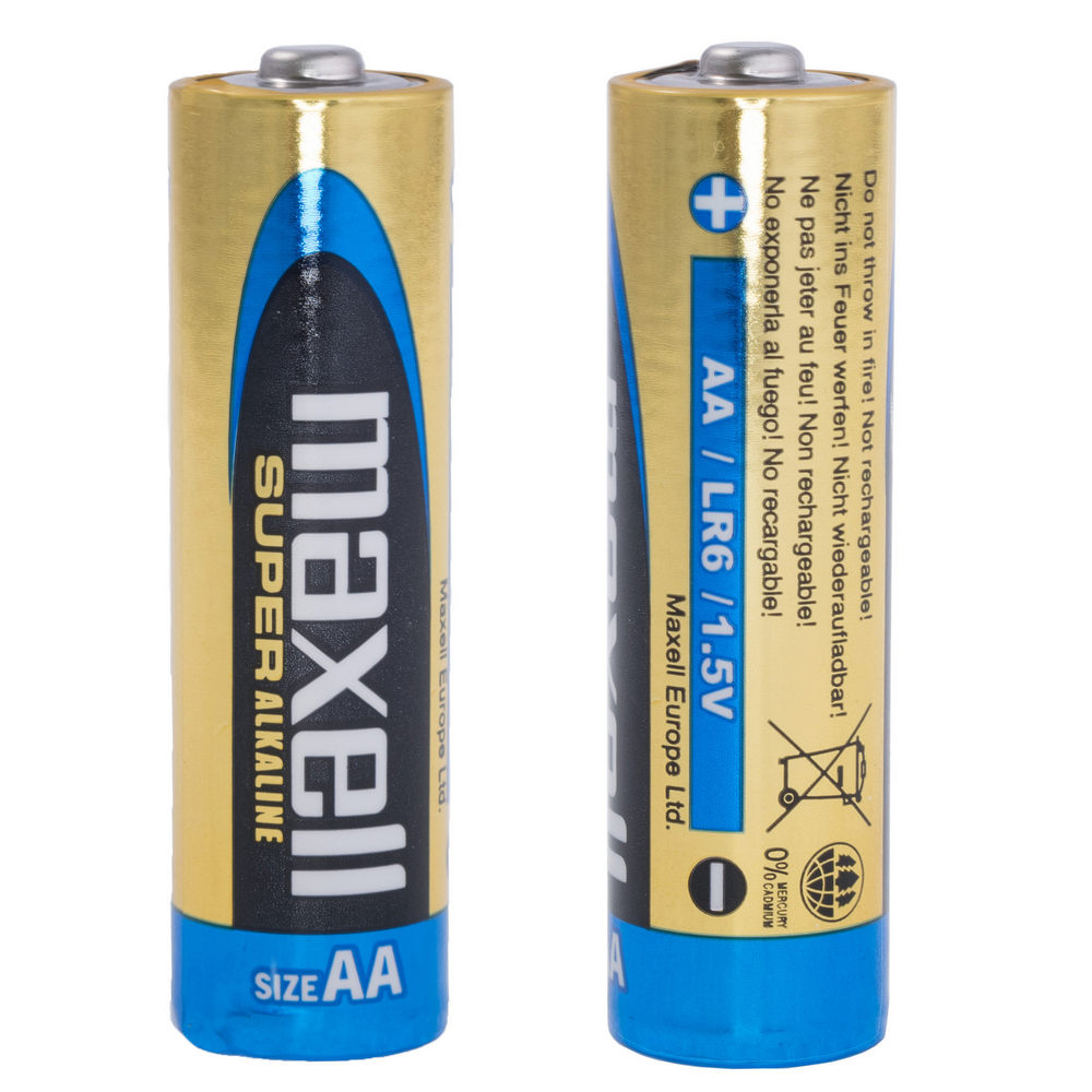 Батарейка AA лужна 1,5V 1шт. Maxell Super Alkaline