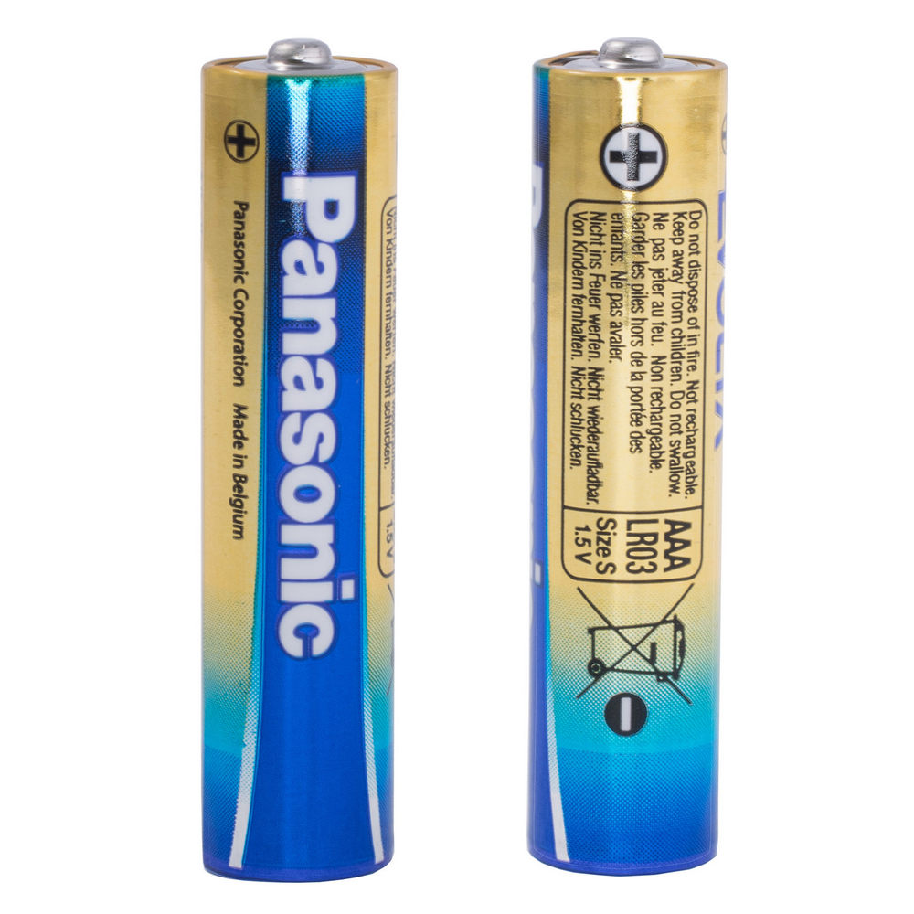 Батарейка AAA лужна 1,5V 1шт. Panasonic Evolta EV-003-4+2