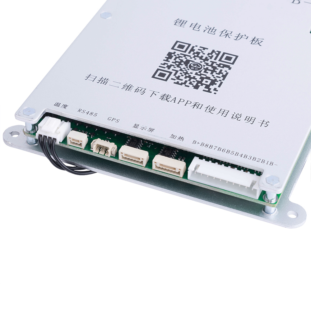 BMS JK-B2A8S20P-Heat-CAN (Li-Ion/LiFePo4/LTO 4S-8S; Balancer 1A; Charge/Discharge: 200A; BT/RS485/Heat/CAN)