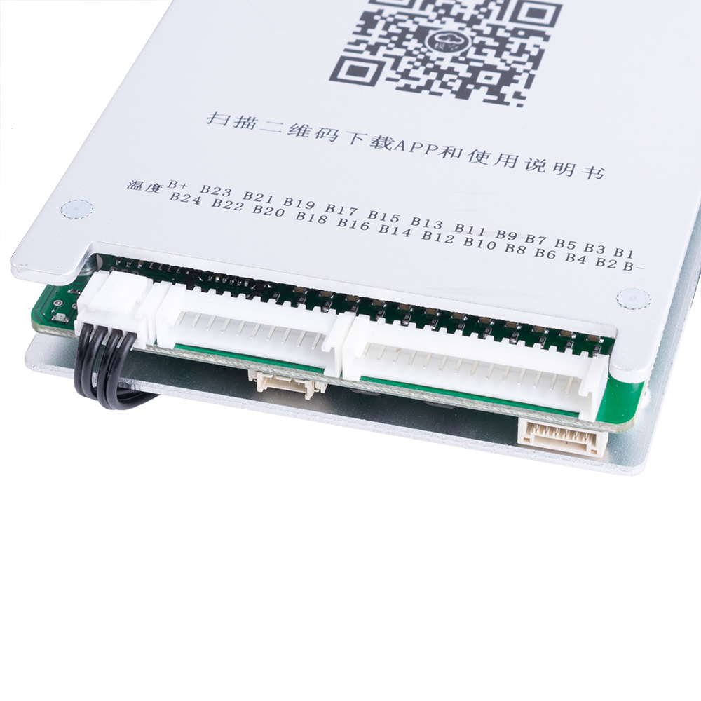 BMS JK-BD6A24S6P (Li-Ion/LiFePo4/LTO 8S-24S; Balancer 0.6A; Charge/Discharge: 60A; BT/RS485)