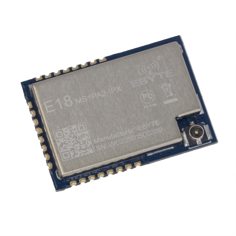 E18-MS1PA2-IPX (Ebyte) Zigbee module on chip CC2530 2,4GHz SMD