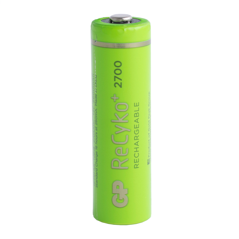 NiMH 2700mAh, 1,2V, AA GP Batteries, нікель-метал-гідридний акумулятор ReCyko+ ACCU-R6/2700REGP