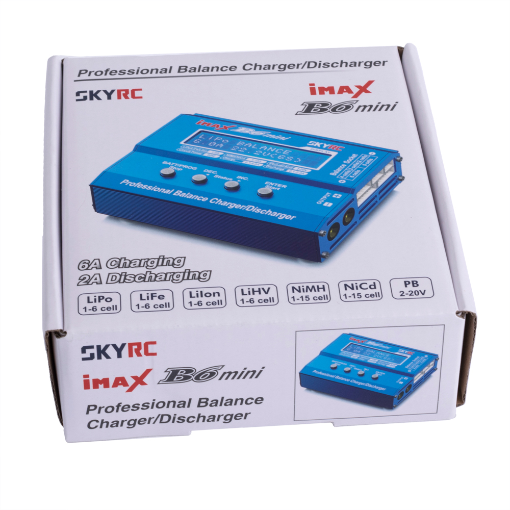 Цифровий універсальний зарядний пристрій IMAX-B6-MINI (p / n: SK-100084-04, SkyRC) ОРИГІНАЛ!