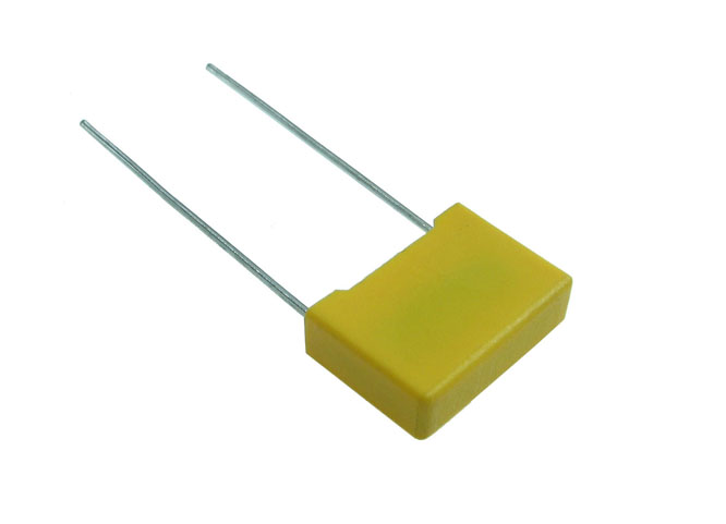 MKT 1nF 630VDC J (+/-5%), P = 10mm, 7,2x6,5x2,5mm (JDF02J102J100000B-JB) (конденсатор плівковий)