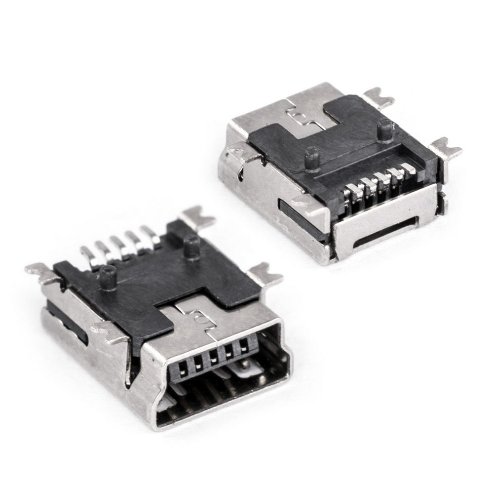 Гніздо Mini USB/M-1J SMD (KLS1-229-5FB-B)