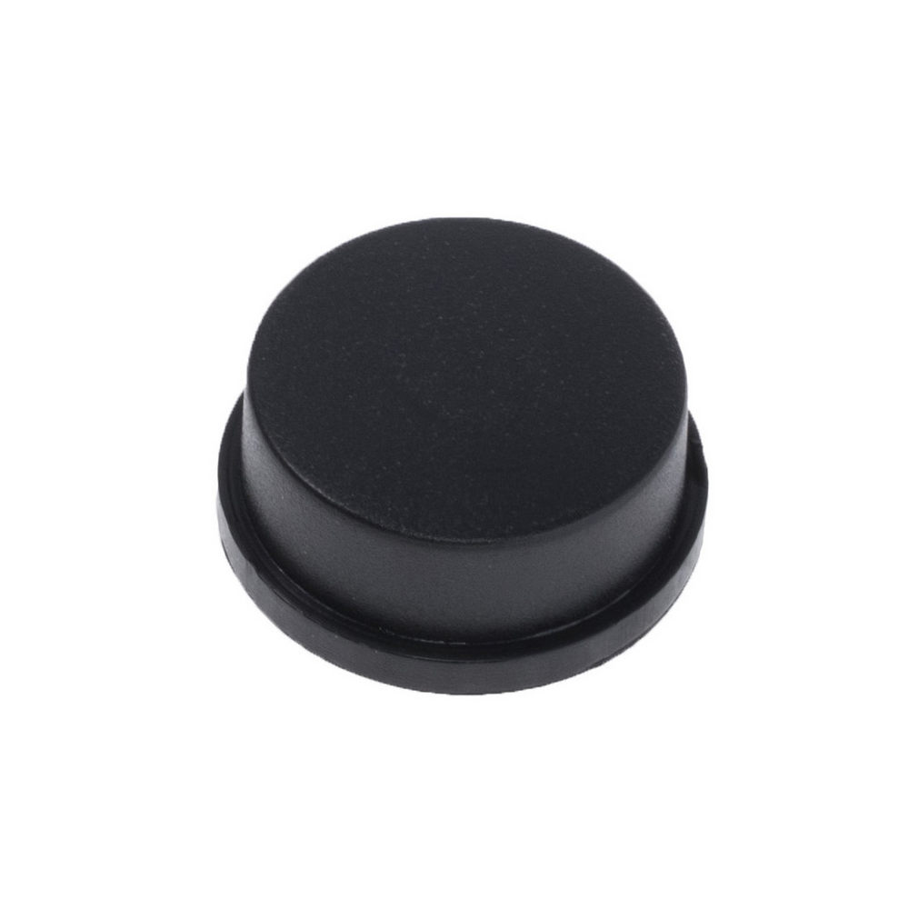 Ковпачок на кнопку (SWT-9RB) Ковпачок для SWT-9, круглий, d = 12 мм (чорний)