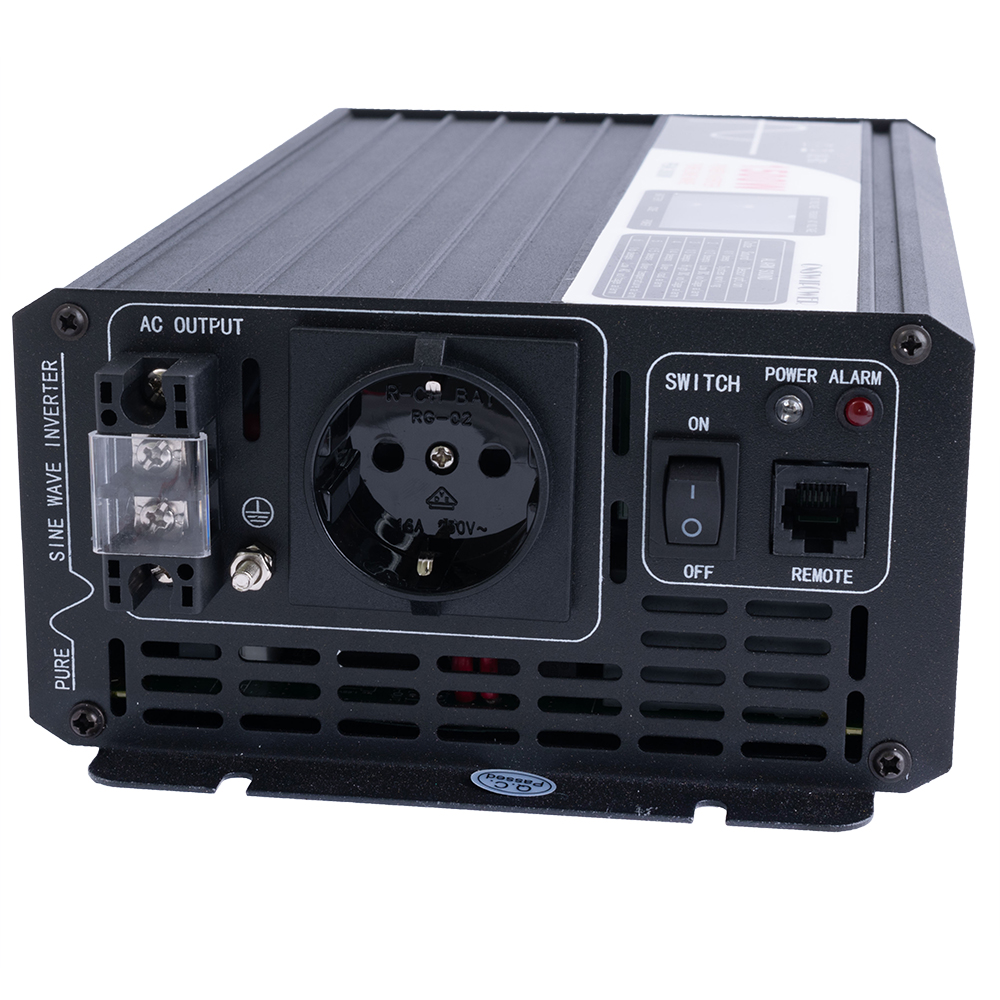 Інвертор 1500W 12V→230V чиста синусоїда LCD (SP-1500L12V(LCD) – Swipower)