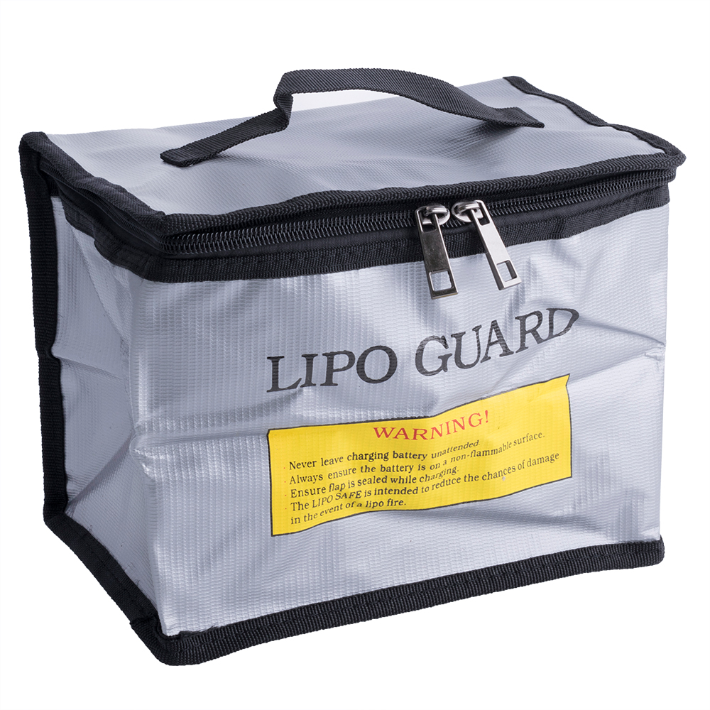 Захисна, вогнетривка сумка для Li-po/Li-Ion акумуляторів 215x145x165мм