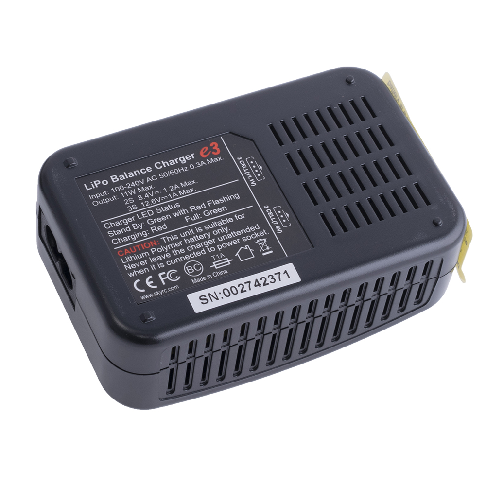 Зарядний пристрій для LiPo на 3 елементи (e3 charger-New) (p/n: SK-100081) SkyRC