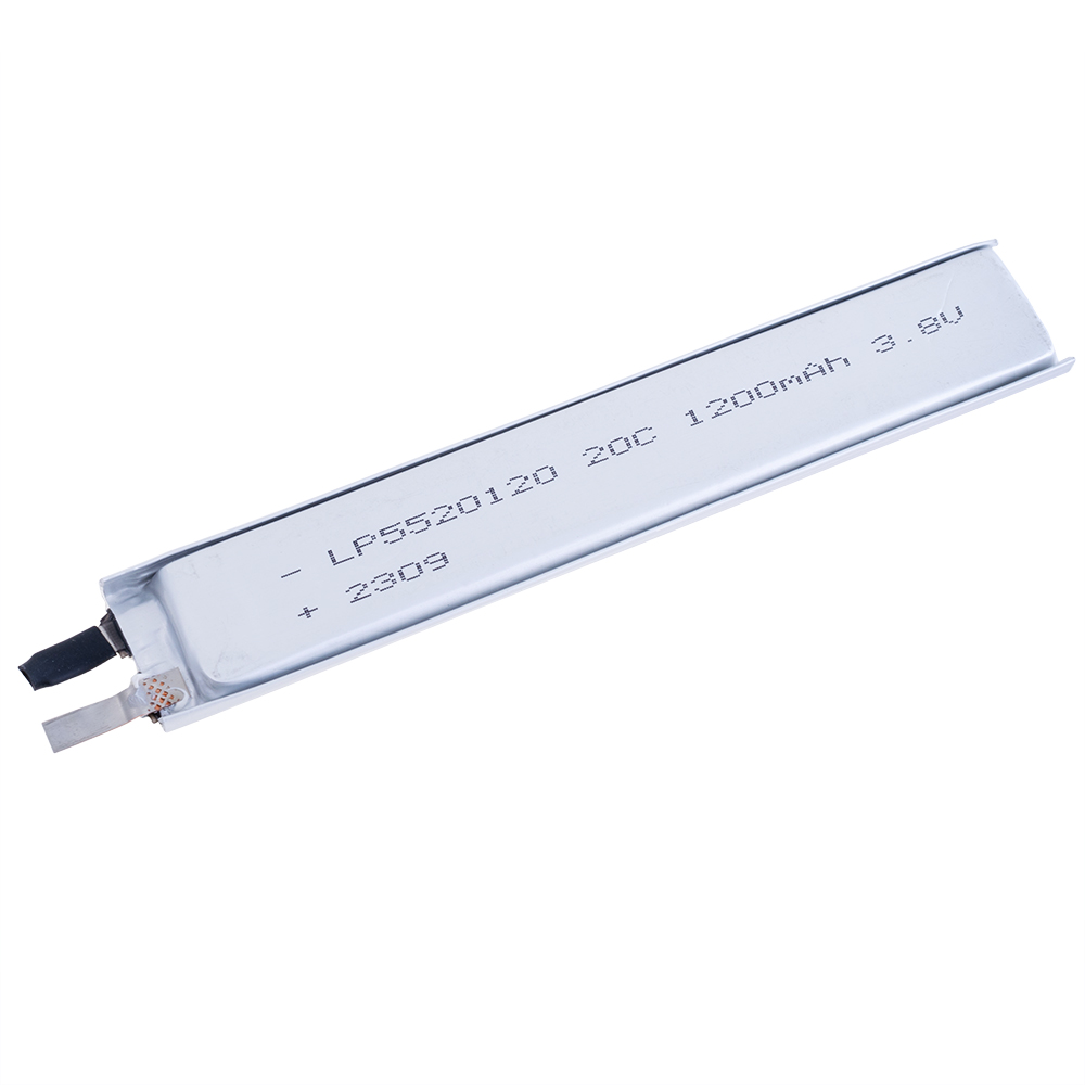 LiPo 1200 mAh, 3,7V, 5,5x20x120мм (LiPower) акумулятор літій-полімерний)
