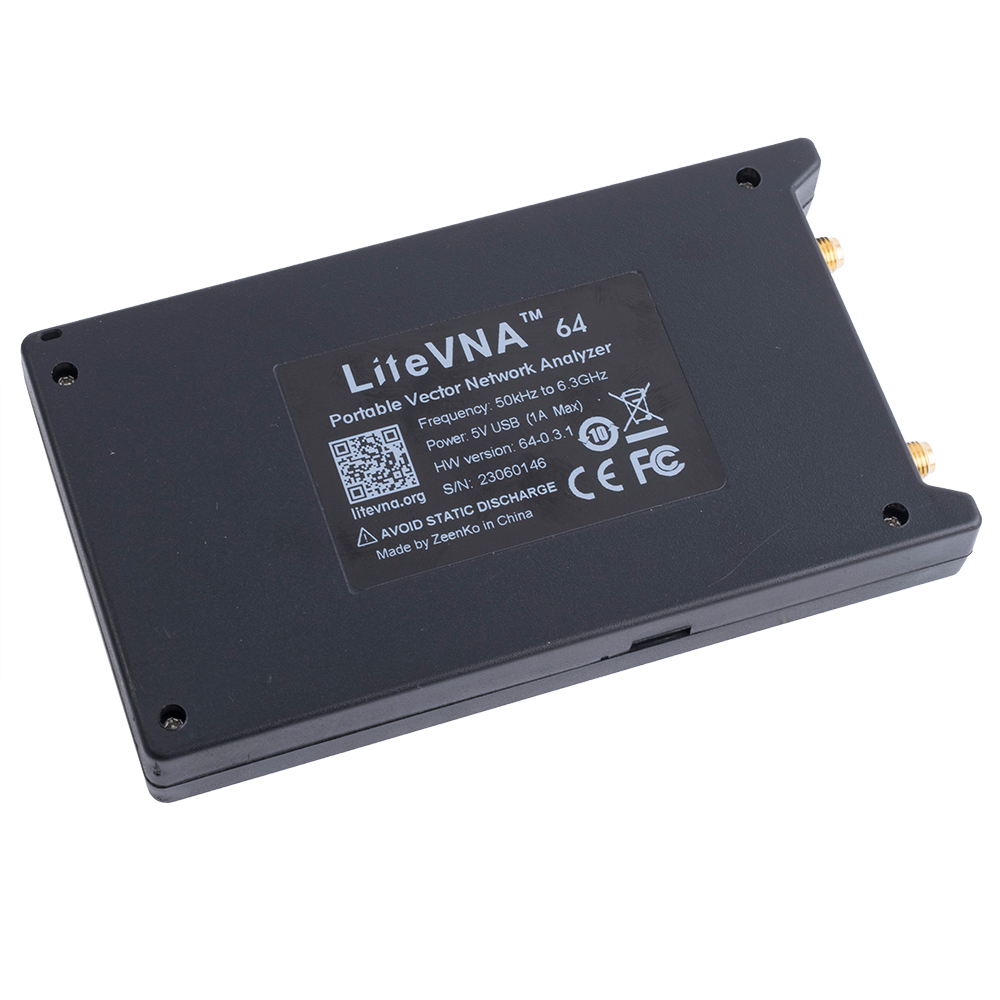 Векторний аналізатор LiteVNA-64 50kHz - 6.3GHz (Zeenko)