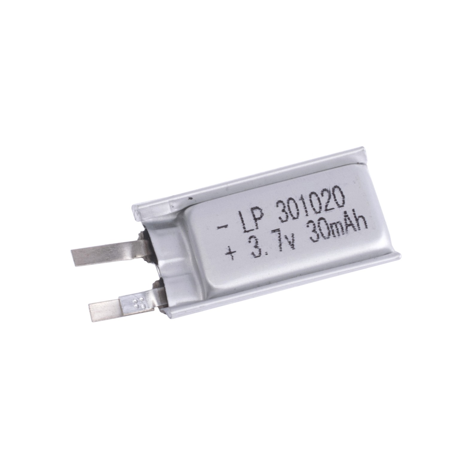 LiPo 30 mAh, 3,7V, 3,2x11x20,8мм LiPower акумулятор літій-полімерний LPW301020