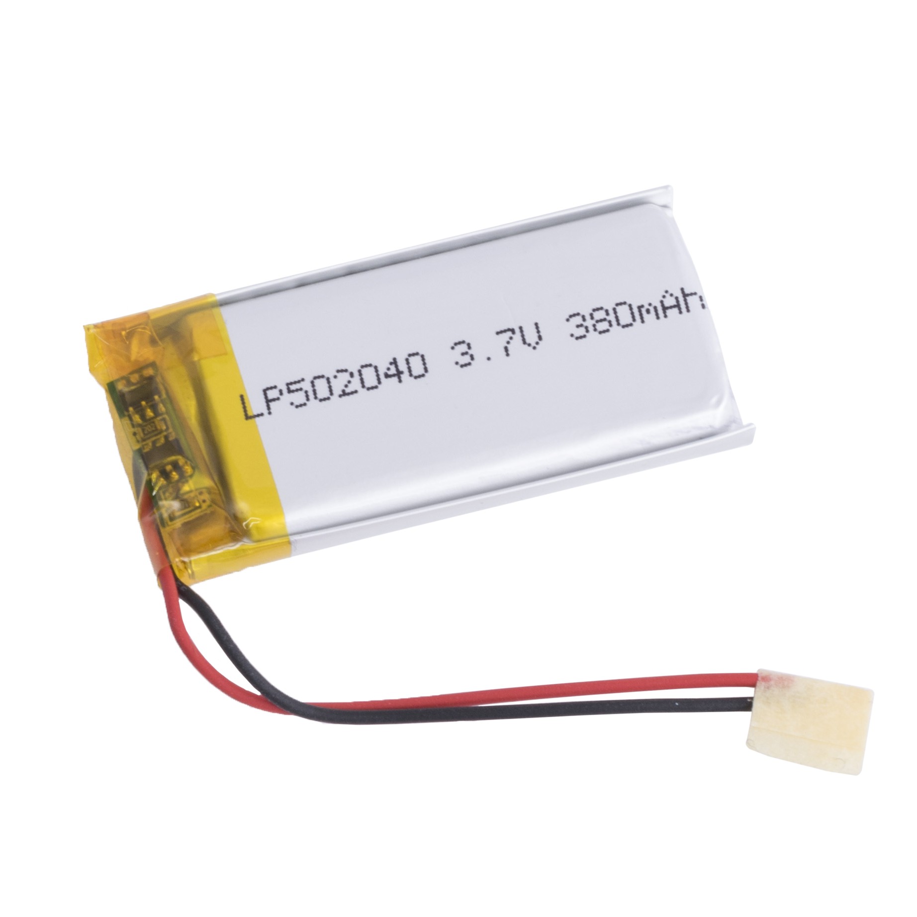 LiPo 380 mAh, 3,7V, 5x19x41мм LiPower акумулятор літій-полімерний LPW502040