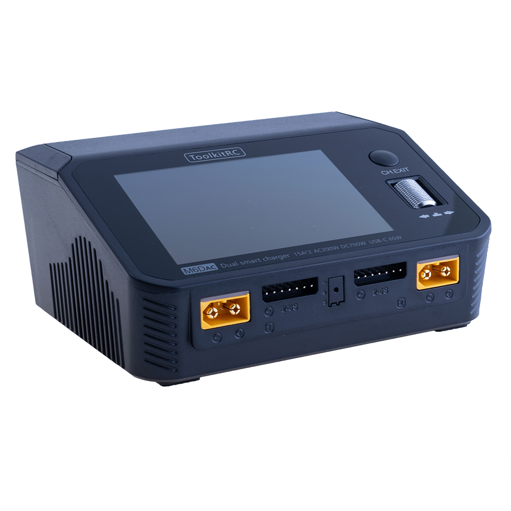 M6DAC зарядний пристрій (TK11500-EU – ToolkitRC)