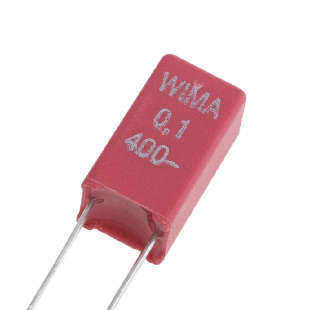 100nF 200VAC 400VDC 5mm  ±10% (MKS2-100N/400-R) MKS2G031001K00KO00