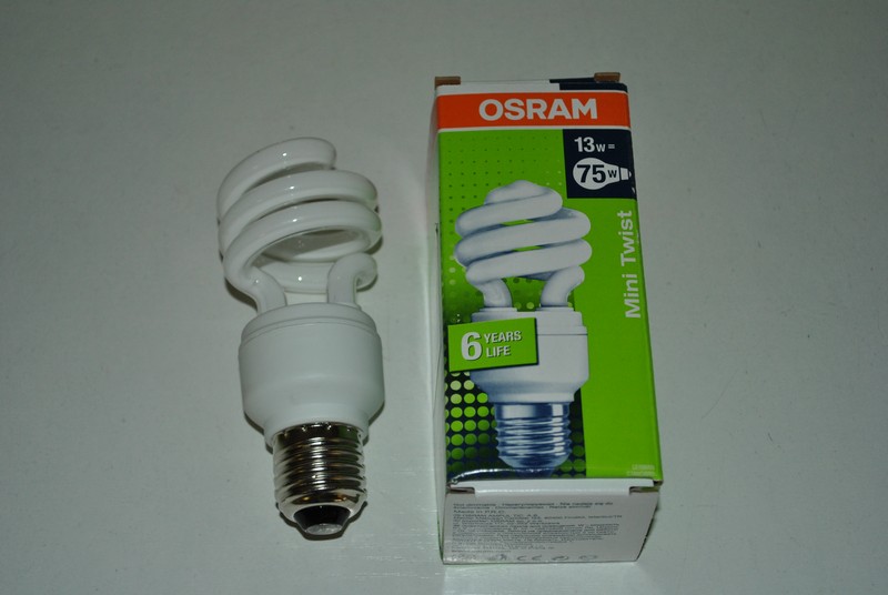 Лампа енергозберіг. OSRAM EL DTWIST E27 13W/865 компакт.люм.лампа