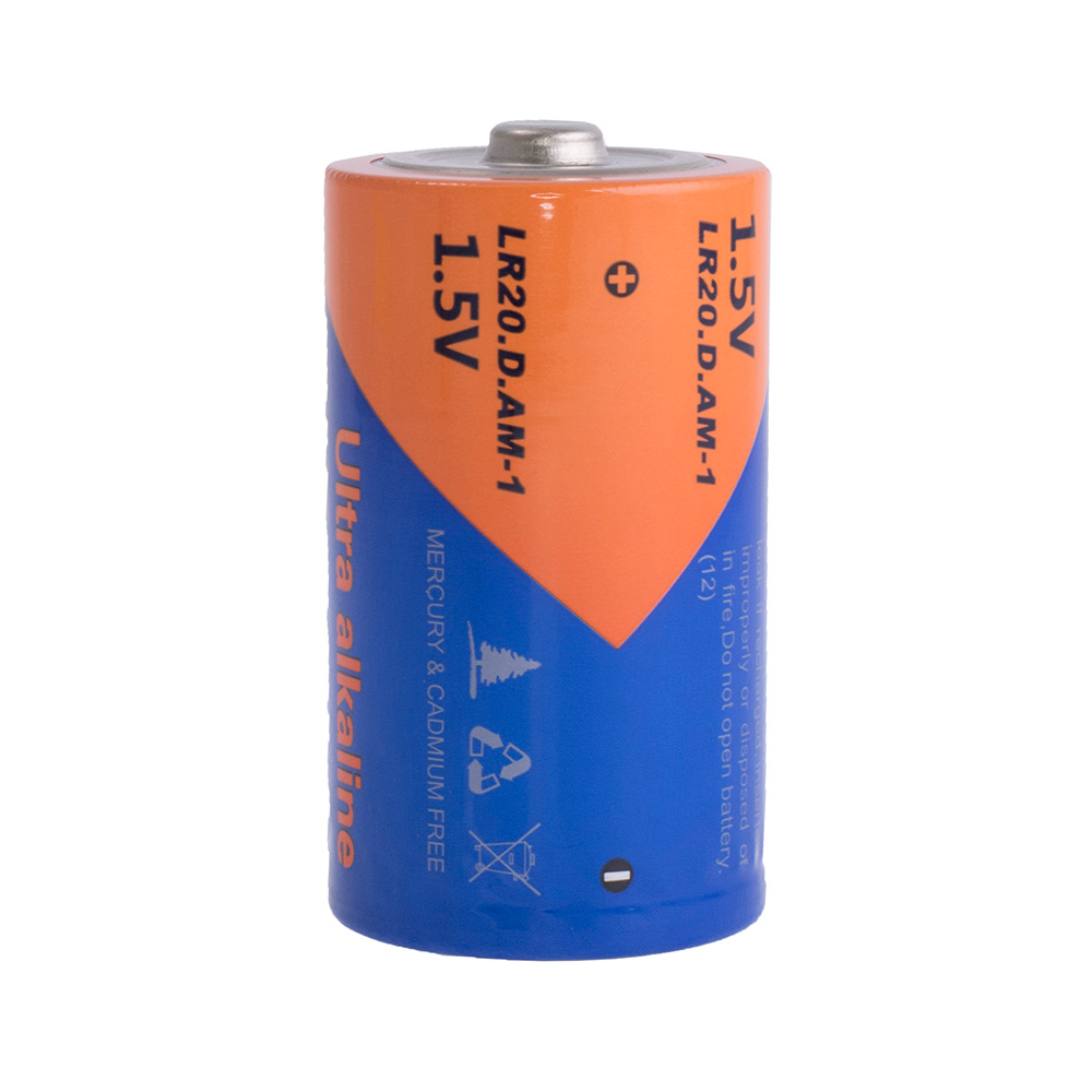 Батарейка D лужна 1,5V 1шт. PKCELL LR20