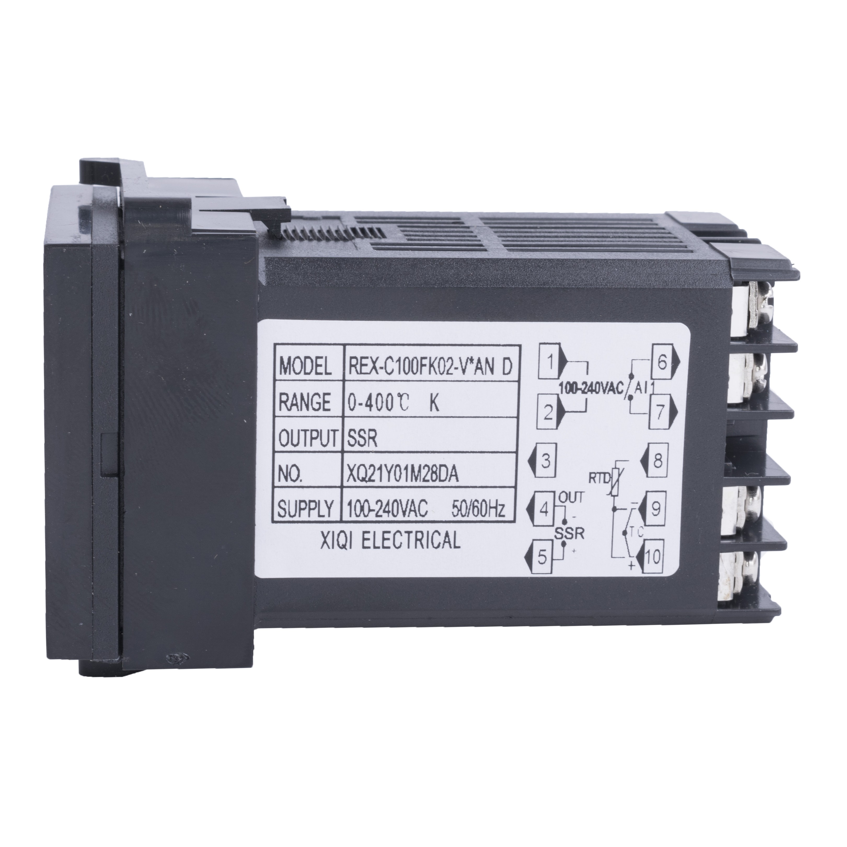 Термостат REX-C100FK02-V*AN (CG) 0-400°C, Voltage pulse 4 PIN