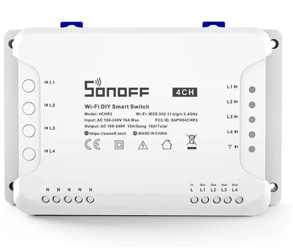 Wi-Fi вимикач 4CHR3 (M0802010003 – Sonoff)