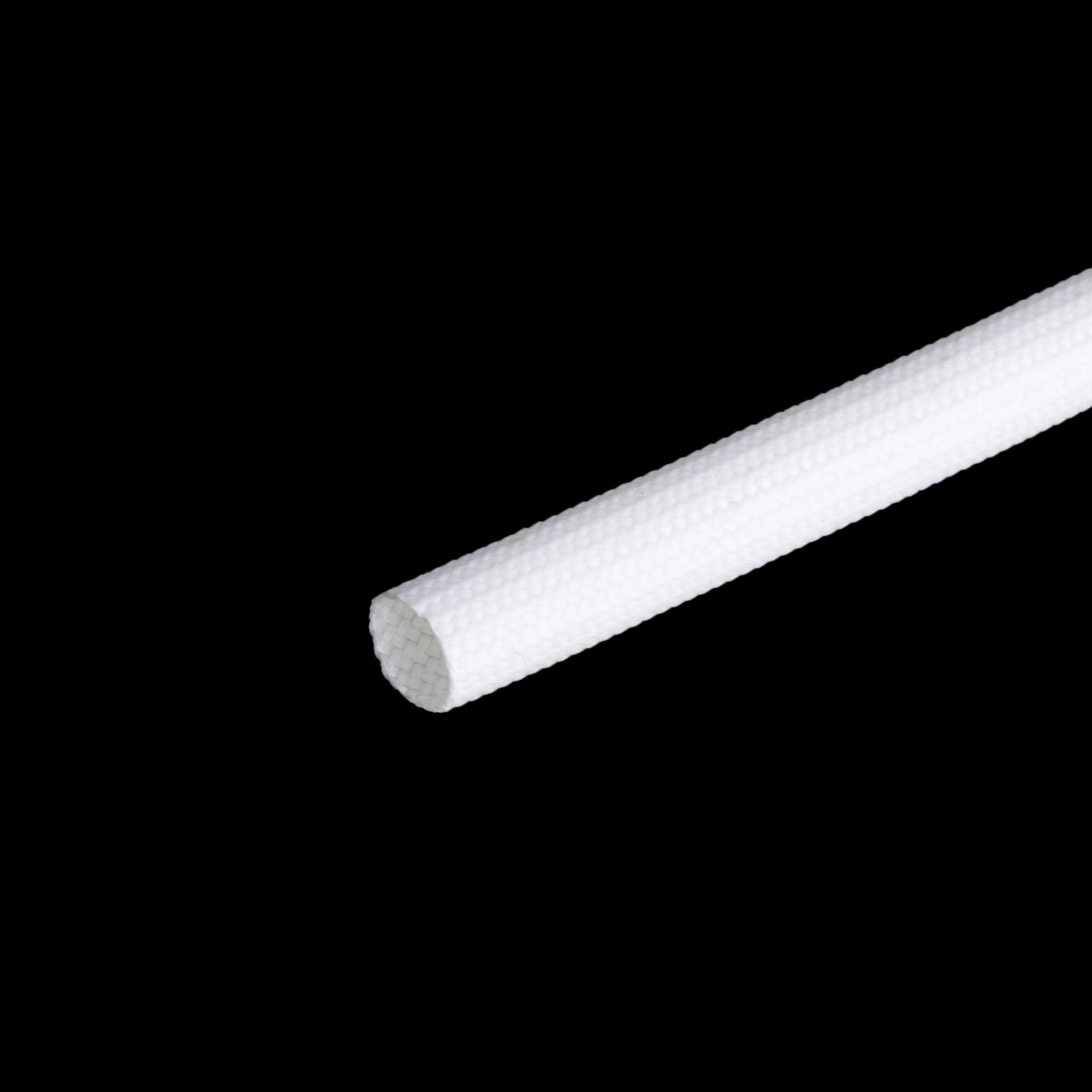 Скловолоконний рукав для кабелю білий D = 6mm (T6-KangYang)