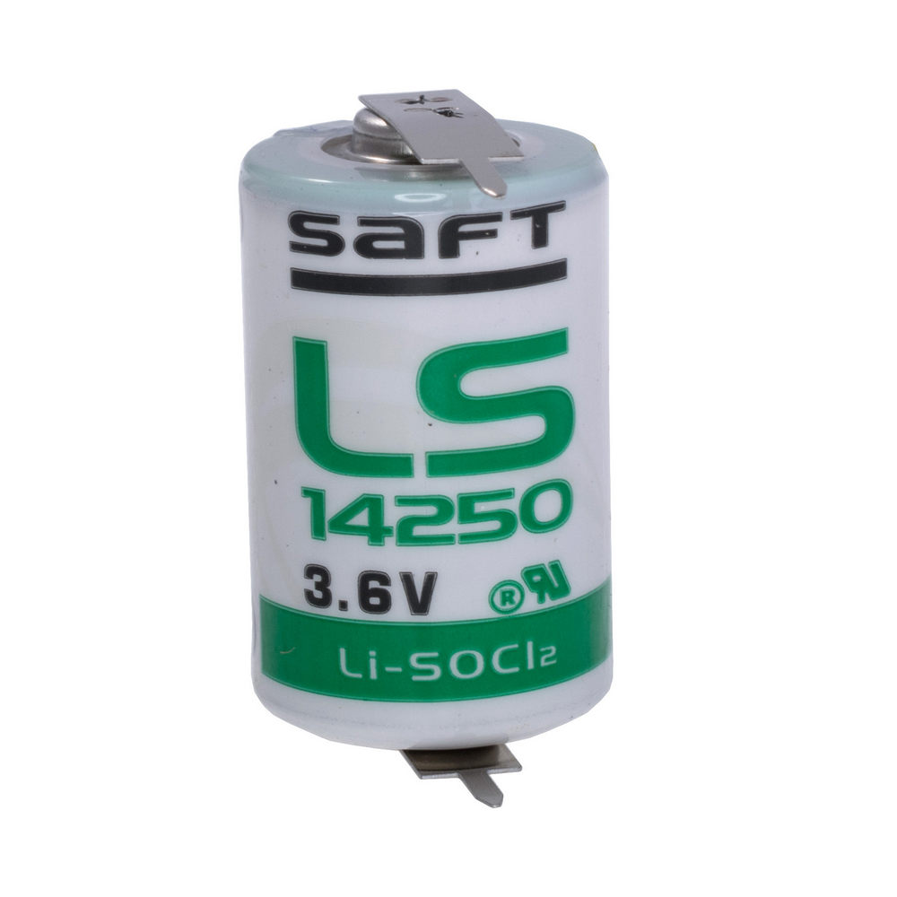 Батарейка 1/2AA літієва 3,6V 1шт. SAFT LS14250PCB1X1