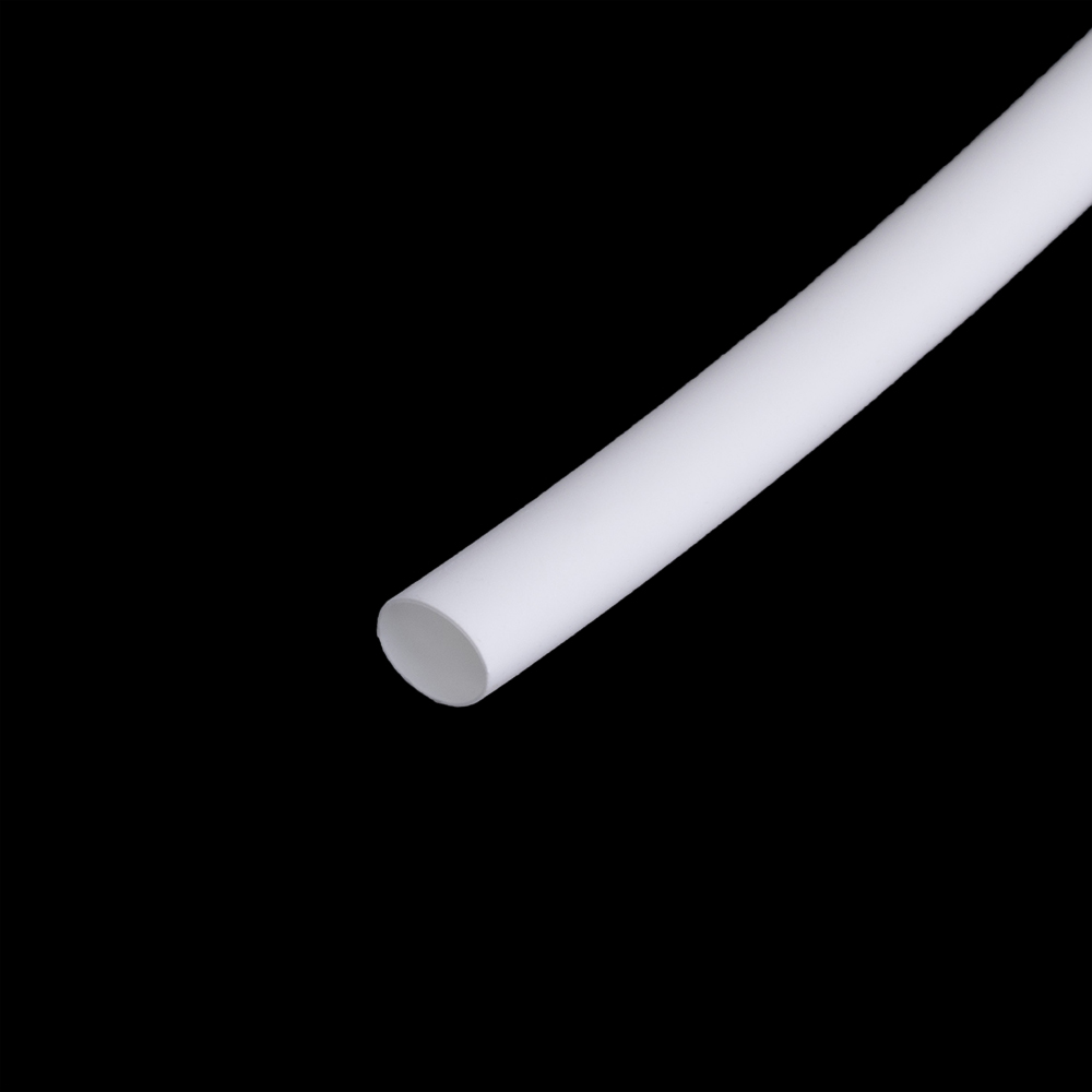 Термоусадочна трубка 5,0мм біла (термоусадка 5,0мм)  (SB-RSFR-H | 5 | 5/2,5mm)
