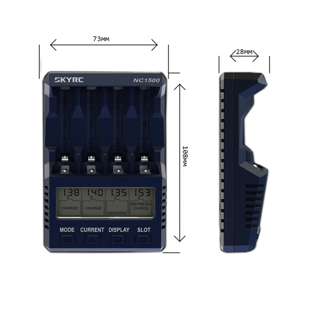 Зарядний пристрій NC1500 (SK-100154-SkyRC)