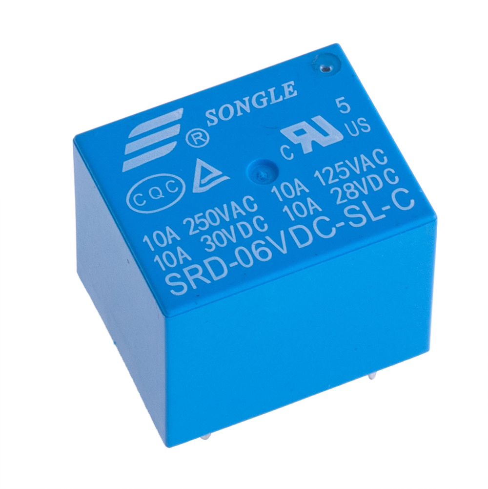 Реле SRD-06VDC-SL-C 5 pins (Songle)