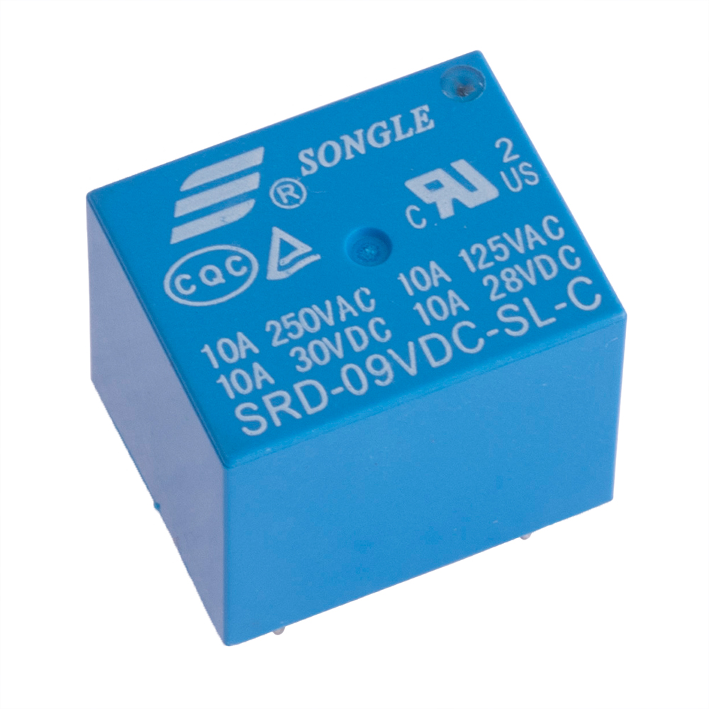 Реле SRD-09VDC-SL-C 5 pins (Songle)