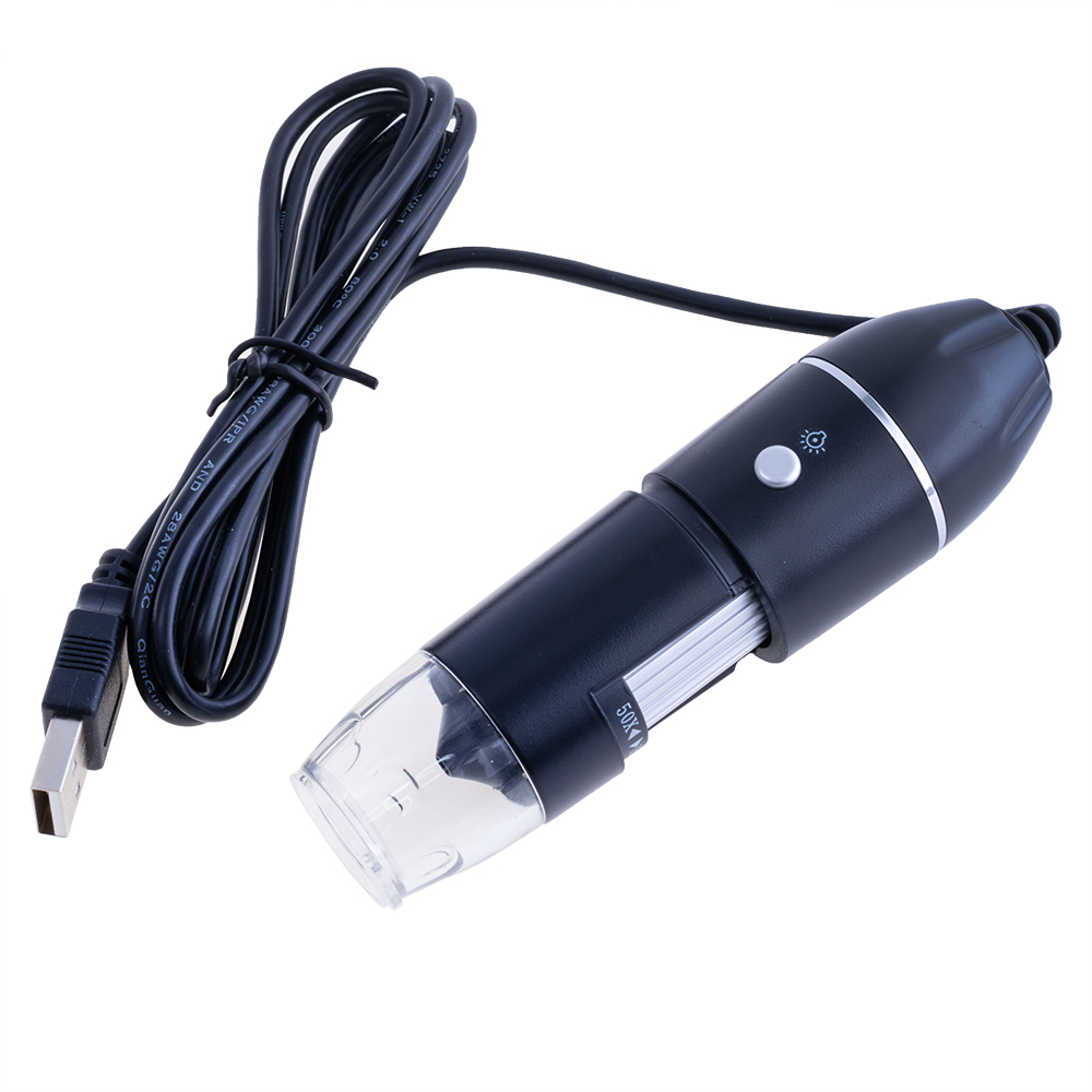 Мікроскоп USB 1,3 MPix 50x-1600x з підсвічуванням CS02-1600