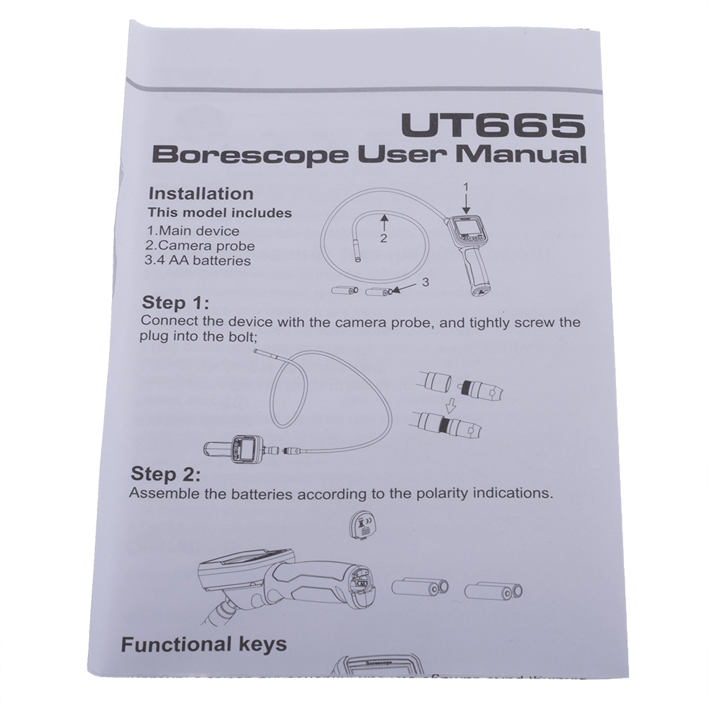 UT665 (UNI-T) Borescope