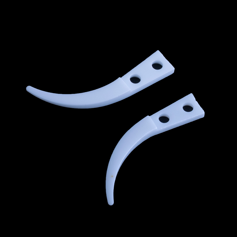 Змінні керамічні наконечники (пара) для пінцетів, закруглені