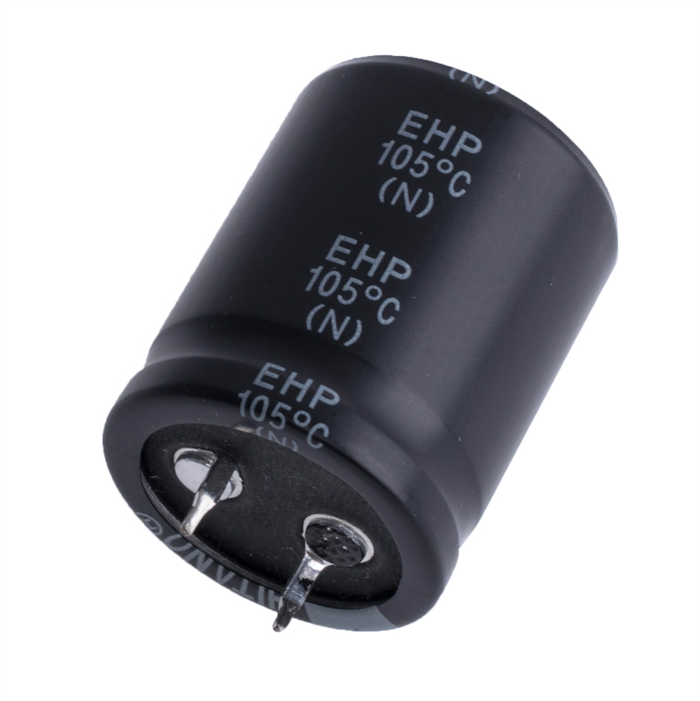 150uF 400V EHP 25x30mm (EHP151M2GBB-Hitano) (электролитический конденсатор)